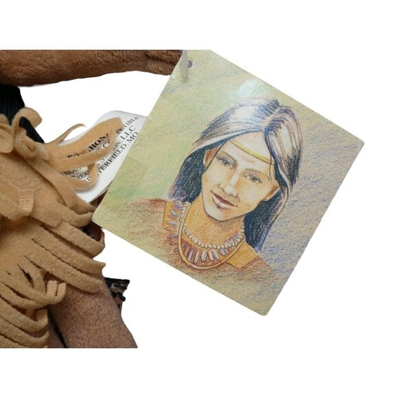 Creation Station Pocahontas Plush Doll Famous Be’an Collectible 11" Tag Attached - Picture 5 of 8